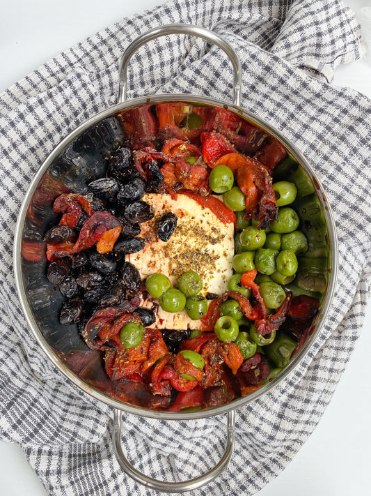 Mediterranean Grilled Feta