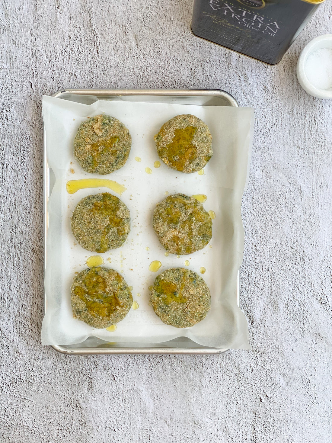 Baked Spinach & Ricotta Patties
