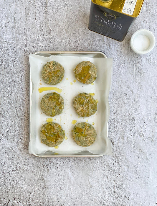 Baked Spinach & Ricotta Patties