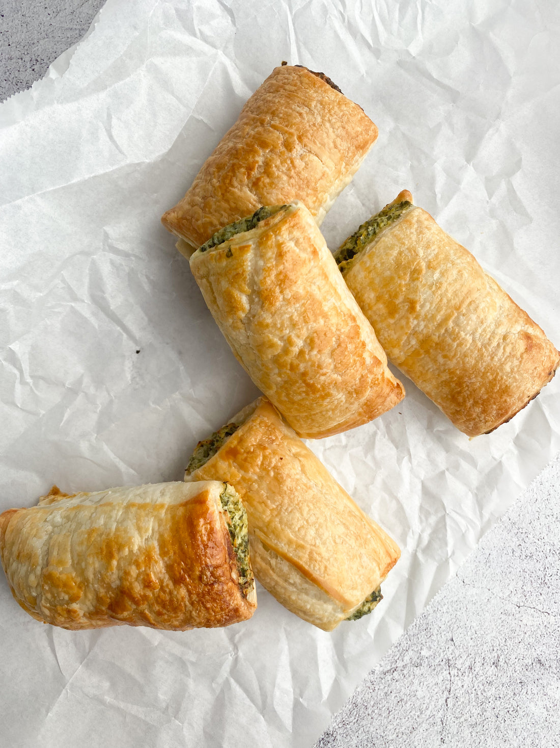 Spinach & Ricotta Rolls